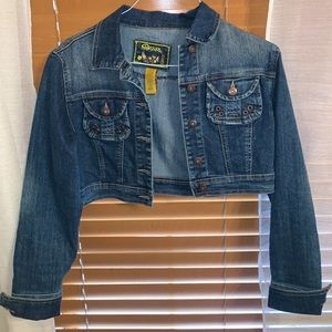 Cropped Denim Jacket
